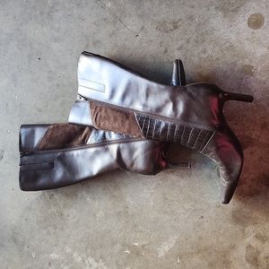 Style&Co Brown Leather Boots